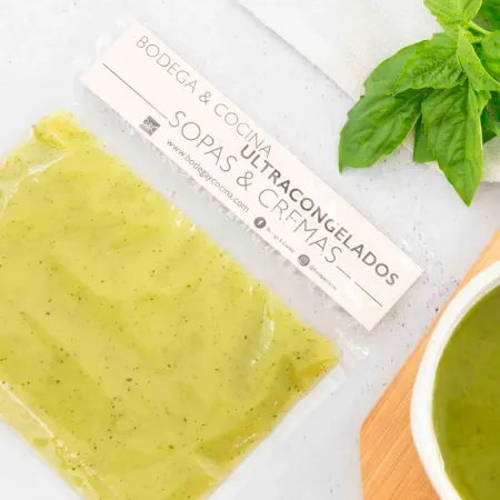 Crema de albahaca