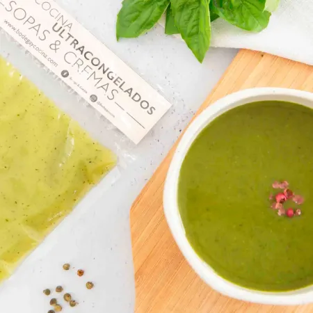 Crema de albahaca