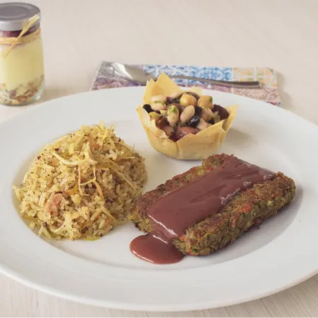 Filete de lentejas (Vegetariano)