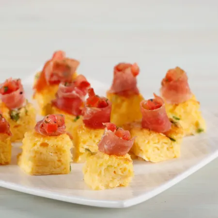 Frittata con prosciutto
