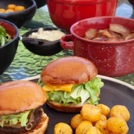 Minihamburguesas al extremo